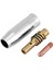 Kaynak Torcu Sarf Malzemesi-10 x Konik Takılabilir Gaz Memesi 20 x M6 0,8 mm Meme 4 x Tutma Yaylı Meme Tutucusu 4 x Yalıtkan 2 x Alet-Altın ve Gümüş (Yurt Dışından) 2