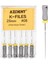 Adet/paket Azdent Diş El Kullanımı K Dosyaları 25MM Paslanmaz Çelik Endodontik Kök Kanal Dosyaları Diş Hekimi Araçları Diş Laboratuvarı Aletleri (Yurt Dışından) 4