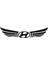 Hyundai Için Uyumlu Aksesuar Kanatlı Logo Sticker Siyah 24*6 cm 001 1
