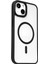 Apple iPhone 15 Telefon Kılıfı Magsafe Bold Siyah 4