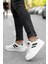 Fileli Casual Bağcıklı Terletmez Esnek Hafif Sneaker Erkek Spor Ayakkabı 2