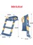 Çocuk Merdivenli Klozet Adaptörü Yükseklik Ayarlı Pratik Tuvalet Eğitici Klozet Oturak 4