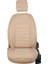 Fiat Egea Cross Uyumlu Lüks Deri Oto Koltuk Kılıfı Ön/arka 5li Set Original Bej 4