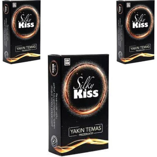 Silky Kiss - Prezervatif Yakın Temas 12Lİ Latex Kondom - 3 Paket
