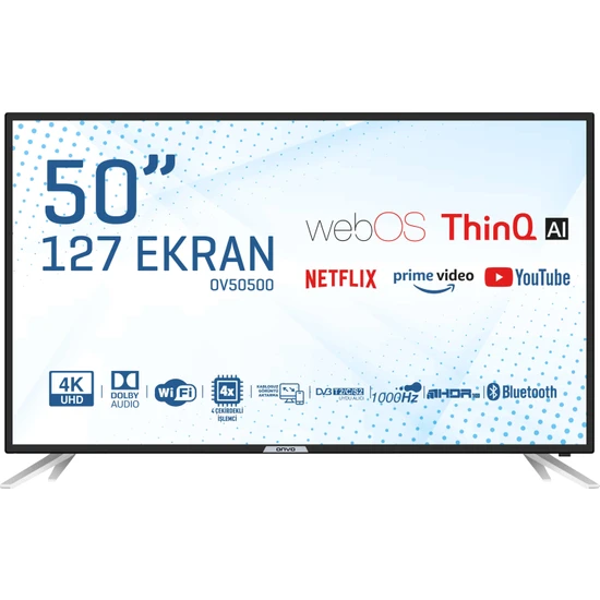 Onvo OV50500 Ultra HD Webos Smart Led TV
