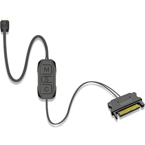 Humble Controller Mate Manuel Adreslenebilir Rgb Denetleyici Argb LED Denetleyici Sata 15-Pin'den 3-Pin'e Argb LED (Yurt Dışından)