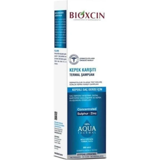 Bioxcin Kepek Karşıtı Termal Şampuan 300 ml
