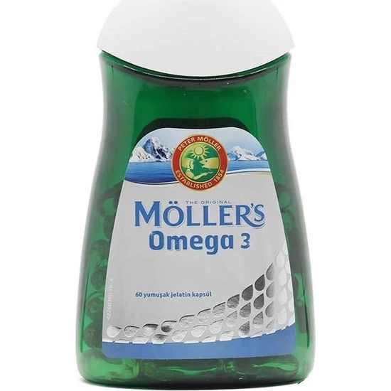Möller's Omega 3 Balık Yağı 60 Kapsül