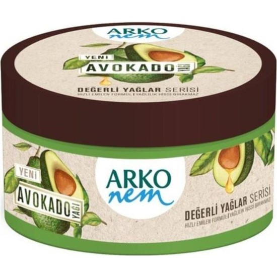 Arko Nem Değerli Yağlar Avokado Yağlı Krem 250 ml