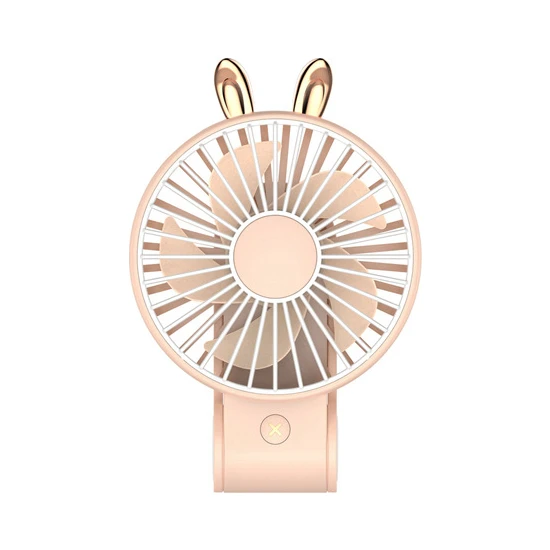 Decisive Taşınabilir Mini Katlanabilir Küçük Fan Masaüstü USB Fan 3 Fan Hızı ile Öğrenci El Fanı (Pembe) (Yurt Dışından)