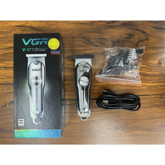 Vgr V-071 Mini Şarjlı Metal Profesyonel Saç Sakal Tıraş Makinesi