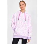 Alexander Gardi Batik Kapüşonlu Şardonlu Oversize Sweatshirt UN-757A07