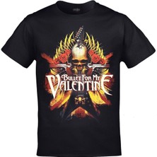 Bullet For My Valentine Siyah Erkek Tişört L