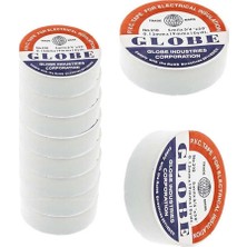 Globe Beyaz Elektrik Izole Bant 1 Adet