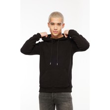 Lee Cooper Zebrar Erkek Sweatshırt Siyah