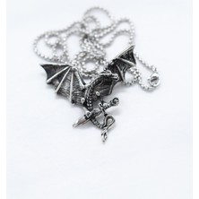 Shout Stainless Steel Dragon Necklace