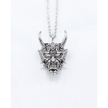 Shout Oni Mask Necklace