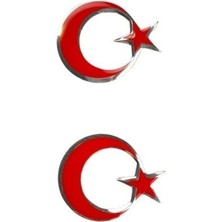 Space Arma Ayyıldız Küçük 4 cm 2' Li Set / YACIY108