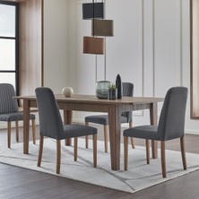 Enza Home Pavia Açılır Yemek Masası - Ceviz