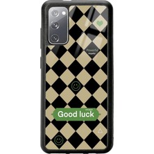 S-Case Samsung S20 Good Luck Tasarımlı Glossy Telefon Kılıfı