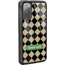 S-Case Samsung S20 Good Luck Tasarımlı Glossy Telefon Kılıfı