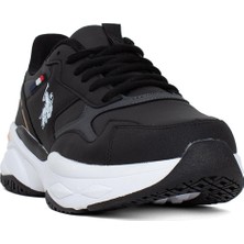 U.S. Polo Assn. 101392158 Solidar Erkek Klasik Sneaker Siyah