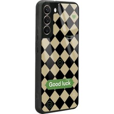 S-Case Samsung S22 Plus Good Luck Tasarımlı Glossy Telefon Kılıfı