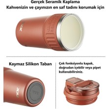 Tkk Çelik Termos Mug 630ML Kırmızı