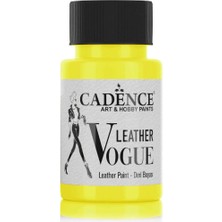 Cadence Leather Vogue Deri Boyası Lvf-01 Fosforlu Sarı 50 ml