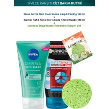 Nivea Nivea-Garnier Temizleyici Peeling Maske Bakım Seti