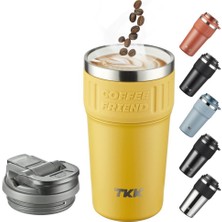 Tkk Çelik Termos Mug 630ML Sarı