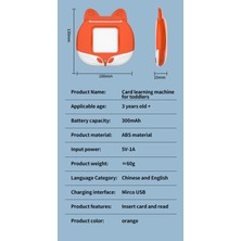 Uapqgm Ses Kartı Yerleştiricili Ingilizce Çocuk Eğitimsel Aydınlanma Erken Eğitim Makinesi (Yurt Dışından)