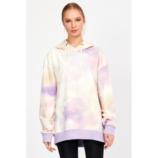 Alexander Gardi Batik Kapüşonlu Oversize Sweatshirt UN-757A07