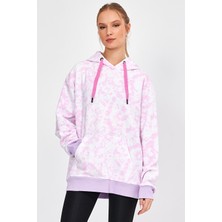 Alexander Gardi Batik Kapüşonlu Şardonlu Oversize Sweatshirt UN-757A07