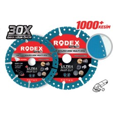 Rodex 115MM Vakum Kaynaklı Multi Elmas Kesme Diski