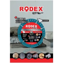 Rodex 115MM Vakum Kaynaklı Multi Elmas Kesme Diski