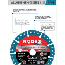 Rodex 115MM Vakum Kaynaklı Multi Elmas Kesme Diski