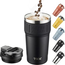 Tkk Çelik Termos Mug 630ML Mat Siyah