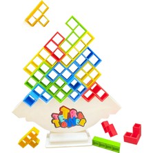 Fiona Game Stacking Blocks Stack Building Blocks Balance Puzzle Board Assembly Bricks Educational Toys (Yurt Dışından)