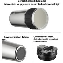 Tkk Çelik Termos Mug 630ML Gümüş