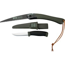Bahco İsveç Yapımı Laplander Testere Ve Bıçak Kampçı Seti LAP-KNIFE