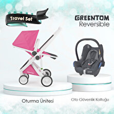 Greentom Reversible Travel Set Özel Seri - Pembe