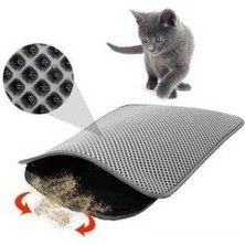 Mio Miapet Elekli Kedi Tuvalet Önü Paspası Gri Mıapaspasgr