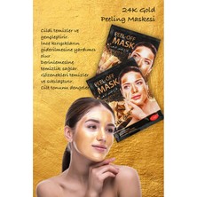 Xolotex 3 Adet 24K Kolajen Cadı Fındığı Yağlı Siyah Nokta Yüz Maskesi Witch Hazel Mask XLM694