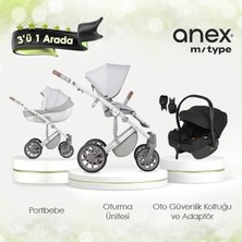 Anex M/type Bebek Arabası - 3'ü 1 Arada Set -