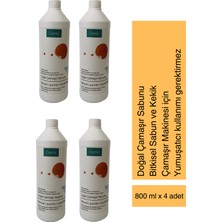 Castile Doğal Çamaşır Sabunu 800 ml 4'lü