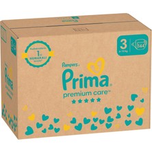 Prima Premium Care Bebek Bezi 3 Beden Midi 6-10 Kg 144lü Aylık Fırsat Paketi