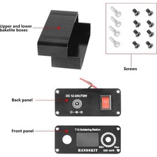 Handskıt T12 Havya Kasa Demir Alüminyum Alaşımlı Kasa Lehimleme Istasyonu Alüminyum Siyah Kabuk (Yurt Dışından)