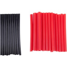 20 Adet Kırmızı Sıcak Tutkal Yapıştırıcı Çubukları 7X100MM Zanaat Modeli Için 10 Adet Sıcak Tutkal Yapıştırıcı Çubukları 150X7MM (Yurt Dışından)