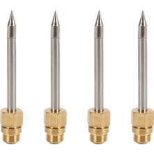 4x 510 Arayüzü Havya Ucu Mini Taşınabilir USB Havya Ucu Kaynak Rework Aksesuarları, Sivri (Yurt Dışından)